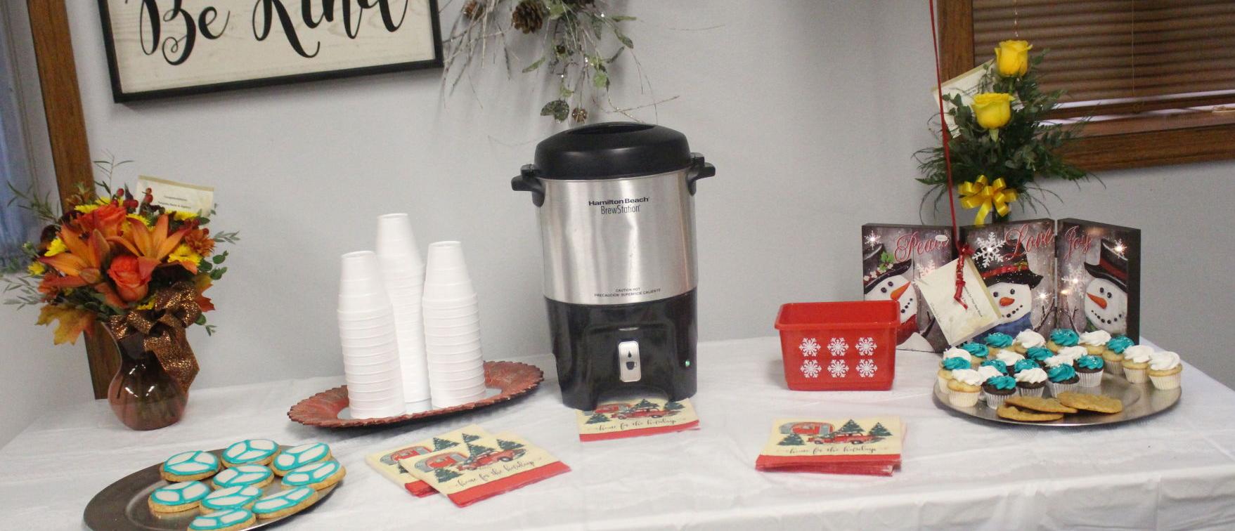 Ribbon Cutting refreshments too